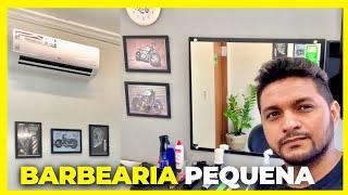 BARBEARIA PEQUENA E ORGANIZADA!