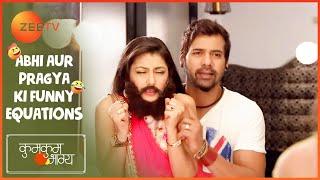 Abhi ने Pragya के लगाई Beard | Abhi aur Pragya ki Funny Equations | Kumkum Bhagya | Zee TV