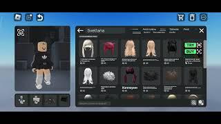 Roblox Catalog Avatar creator - делаю скин Светлана