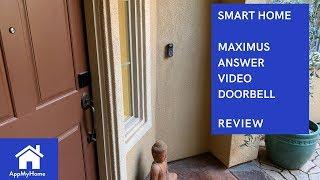 Maximus Answer DualCam Video Doorbell Unboxing and Review