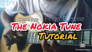 THE NOKIA TUNE - GUITAR TUTORIAL - GUITAR FINGER EXERCISE