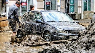 ЯЛТА. ЧУДОВИЩНЫЕ ПОСЛЕДСТВИЯ ПОТОПА! ШОК от Увиденного. ЛЮДИ в МОРЕ. Крым Июнь 2021. 2 часть