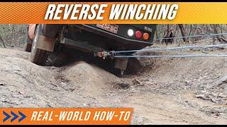 Using a forward-mount winch to go backwards - what you don't know