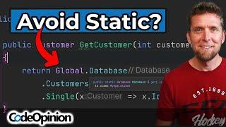 Static Variables  & Methods are Evil? 