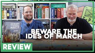 Review | Beware The Ides Of March | Hollandspiele | The Players' Aid