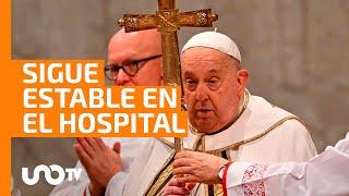 Papa Francisco sigue estable en hospital y participa en inicio de Cuaresma