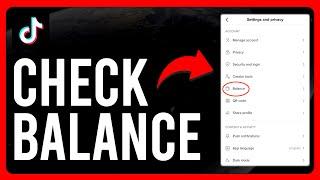 How To Check TikTok Balance (A Simple Way To Check Your Balance TikTok)