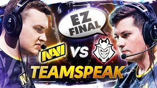 NAVI vs G2 - CSGO TEAMSPEAK at IEM Katowice 2020