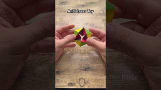 ORIGAMI ANTISTRESS TOY PAPER TUTORIAL | DIY STRESS RELIEF TOY ORIGAMI WORLD CRAFT | ORIGAMI FLEXAGON