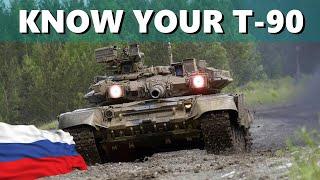 Know your T-90 tanks, How to recognize T-90 tank variants. [REUPLOAD]