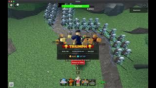 Gladiator spam in Tower Defense Simulator