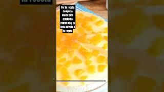 MOUSSE DE MELOCOTON EN ALMIBAR #melocotón #melocoton #moussedemelocoton #cheesecake #mousse #postre