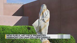 UNM Gallup unveils new public art piece