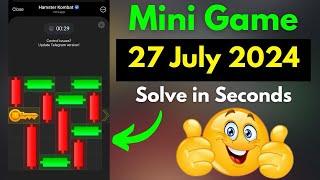 DAY 8 || Hamster MINI GAME KEY PUZZLE || 27th July