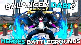 DESTROYING THE ENTIRE SERVER WITH NERFED DABI! - Roblox Heroes Battlegrounds