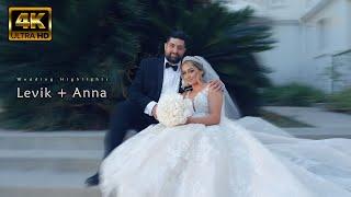 Levik + Anna's Wedding 4K UHD Highlights at Anoush Glenoaks st Marys Church and Museum of History