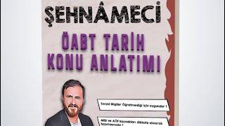 ŞEHNAMECİ- ÖABT Tarih Konu Anlatımı kitabı tanıtımı #kpss #öabttarih