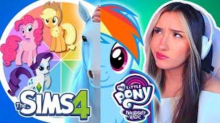 making the my little ponies in the sims 4