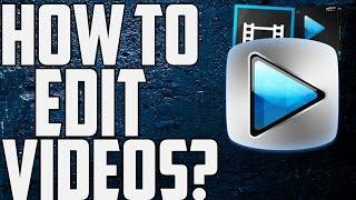 How To Use Sony Vegas Pro 13 For Beginners! (Best Settings)