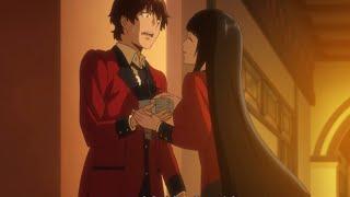 Yumeko gives Ryota money | Kakegurui episode 1