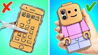 DIY Lego Phone Case ️ * LEGO Crafts and Gadgets With Your Favorite Characters *