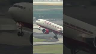 Air India 777 at Mumbai