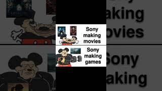 Sony movies vs Sony games  #shorts #memes #GamingSkills #comedy #GamingEvents #GamingSales #meme