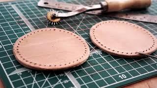 Leather case // Пенал из кожи // Hand made