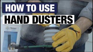 Properly Using a Hand Duster