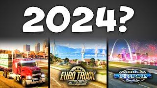 Are 3 New Map DLCs will come in 2024 for ETS2 & ATS?