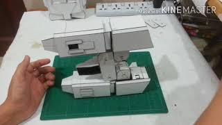 Scratch build Voltes V (process 9) Bomber Assemble