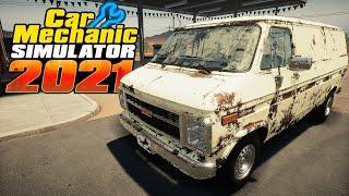 9 сюжетный заказ Car Mechanic Simulator 2021! Капремонт Bolt Cargo в режиме эксперта!