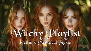 Witchy Music  Celtic, Medieval, Wiccan Playlist - Enchanting Witchcraft Music  - Fantasy Music 