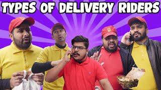 Types Of Delivery Rider | DablewTee | WT | Funny Skit