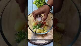 Quick & Tasty Aloo Chaat Recipe #shorts #seedskitchen