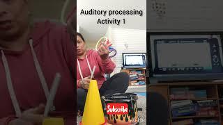 Auditory processing activity for Autism children Age2+ l Focus building on Auditory information