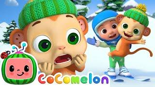 If You're Happy in the Snow ️ | CoComelon Animal Time | Animals for Kids
