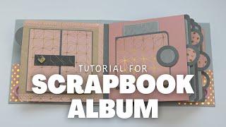 SCRAPBOOK ALBUM TUTORIAL - SCRAPBOOK IDEAS