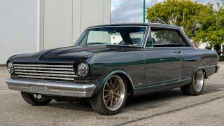 1962 Chevrolet Nova Sport Coupe Restomod 6.2L LS3 V8 -  Walk-around Video