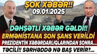 TƏCİLİ! Vacib xəbərlər 09.01.2025 (Xəbər Bələdcisi) xeberler, son xeberler bugun 2025