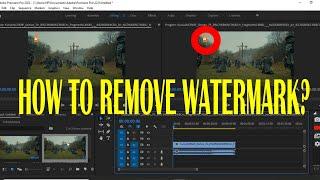 How to Remove Watermark From a Video In Premiere Pro | How to remove Logo | Premiere Pro Tutorials