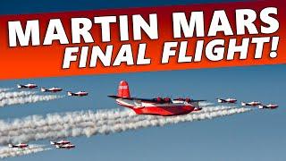 FINAL FLIGHT! Martin Mars Low Pass and Landing in Patricia Bay (4K)