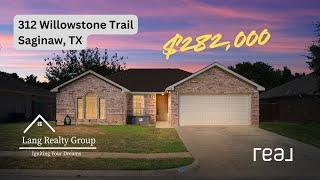 JUST SOLD! Move in Ready - 3 Bed/2 Bath $282,000 - Saginaw, Texas - Agent Gigi Pendleton