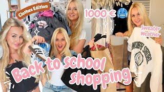 BACK TO SCHOOL Shopping Vlog aus  *clothes Edition +Haul | MaVie Noelle