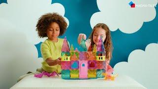 MAGNA-TILES Castle DLX 48-Piece Set