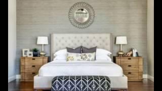 36 Modern Master Bedroom Ideas With Beautiful Wallpaper Accent Wall