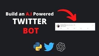 A.I powered twitter bot that generate tweets by it's own | Python