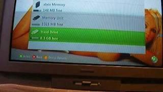 How to use usb hard drive on Xbox 360