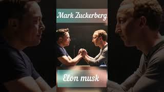 Ai Reimagined Arm wrestling of Mark Zuckerberg X Elon Musk #lumalabs #markzuckerberg #elonmusk