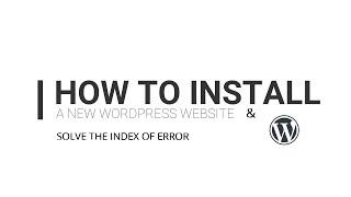 How to fix the WordPress index of error 2023 (English)